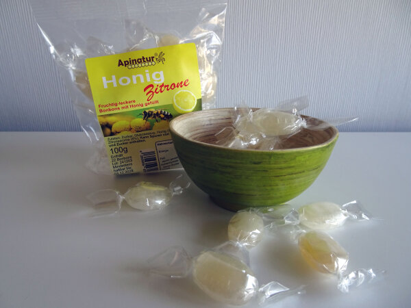 Honig-Zitronen-Bonbons