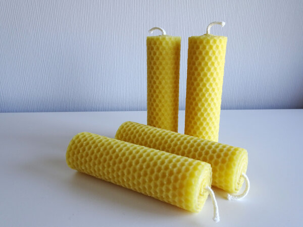 Wabenkerze, halbhoch