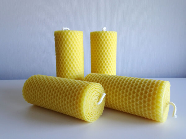 Wabenkerze, halbhoch doppelt